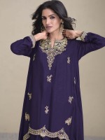 Royal Blue Real Premium Silk Salwar Kameez